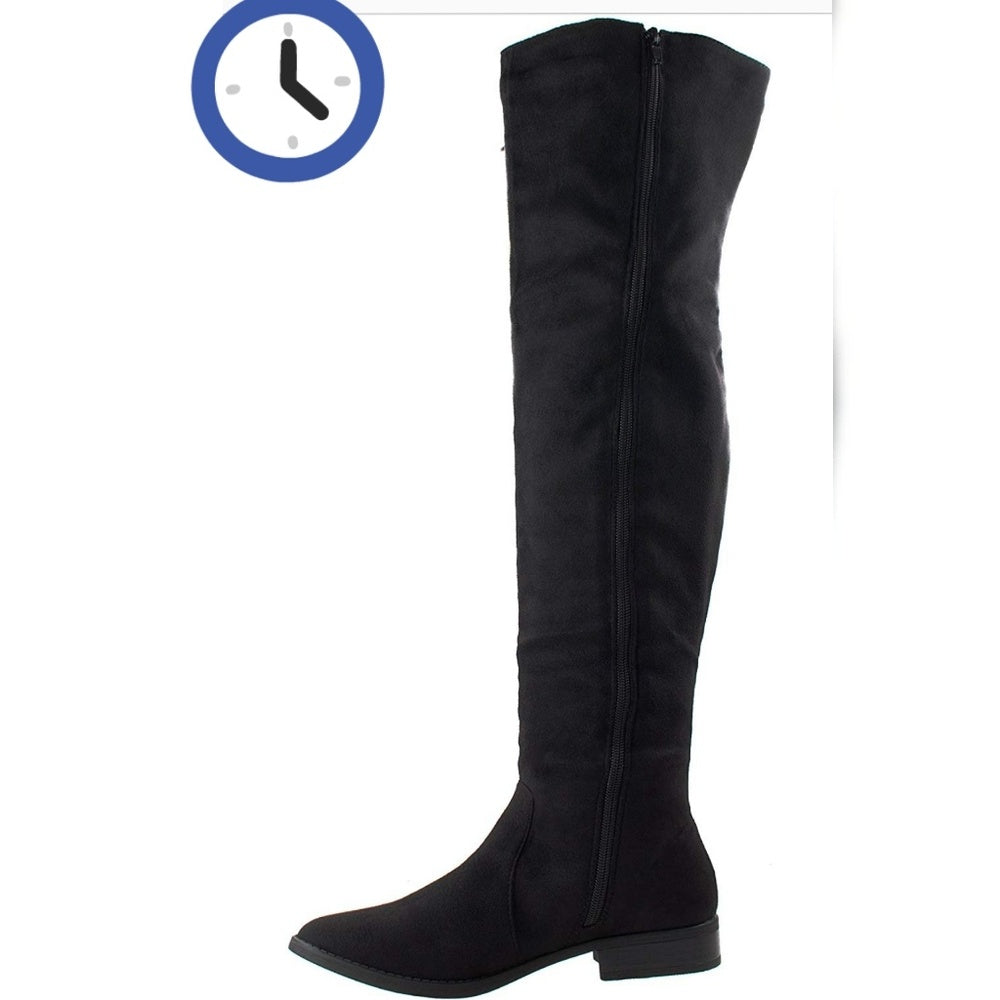 Over knee vegan Suede Boots 2020