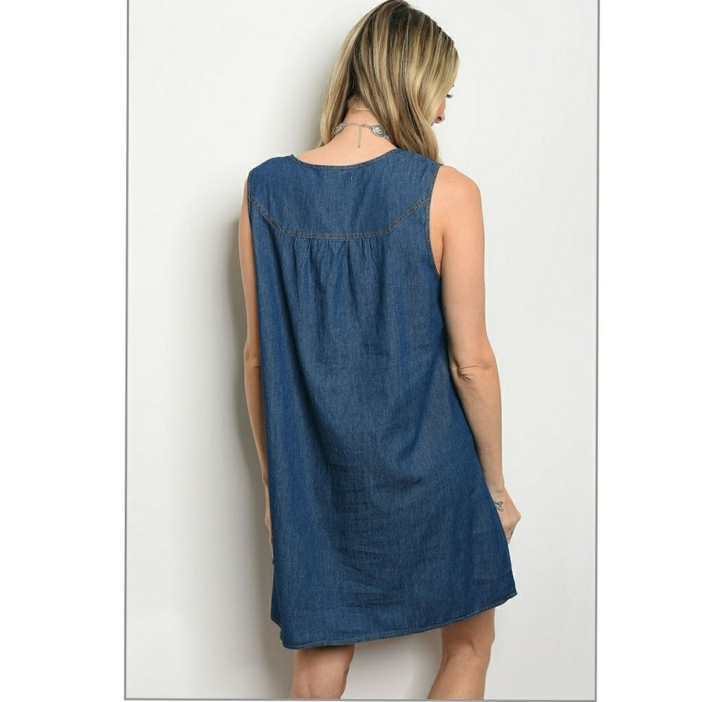 💗BLUE DENIM DRES💗