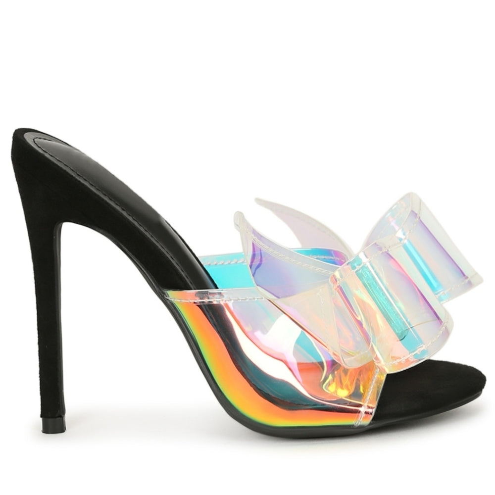 💞6, 7, 8 💞 Cinderella multicolored clear HEELS-