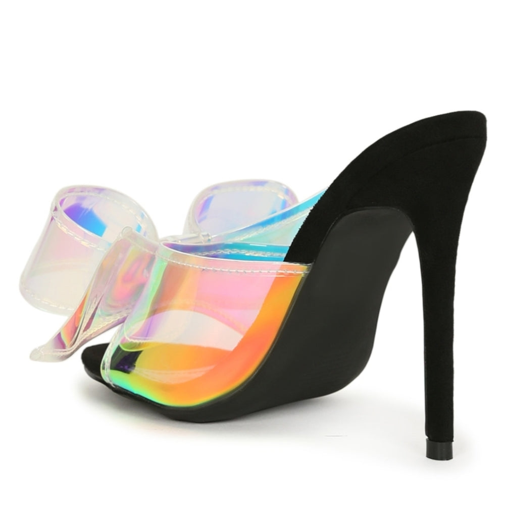 💞6, 7, 8 💞 Cinderella multicolored clear HEELS-