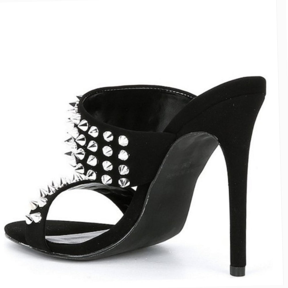 BELLA Radar Spiked Stiletto Mules