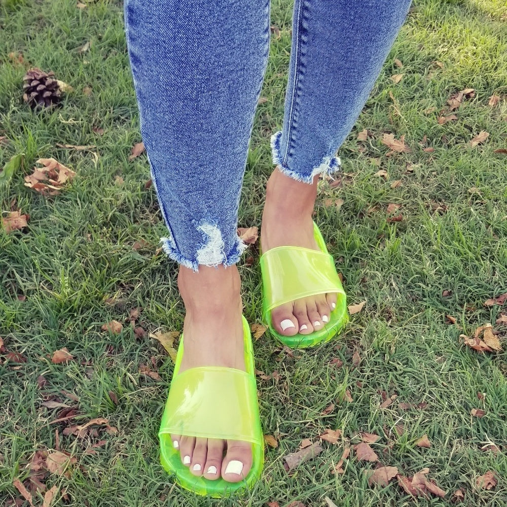 LIME Sandal  Women's Slides