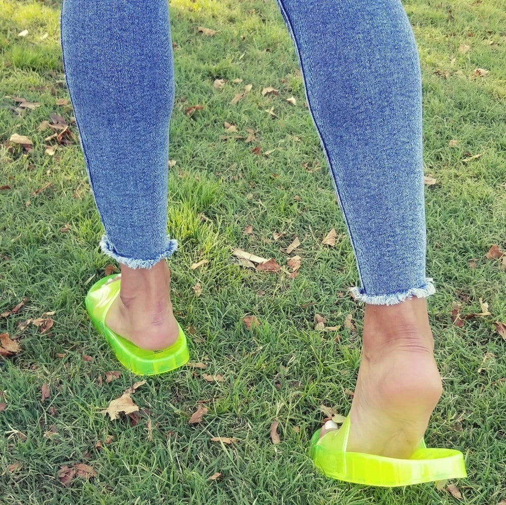 LIME Sandal  Women's Slides