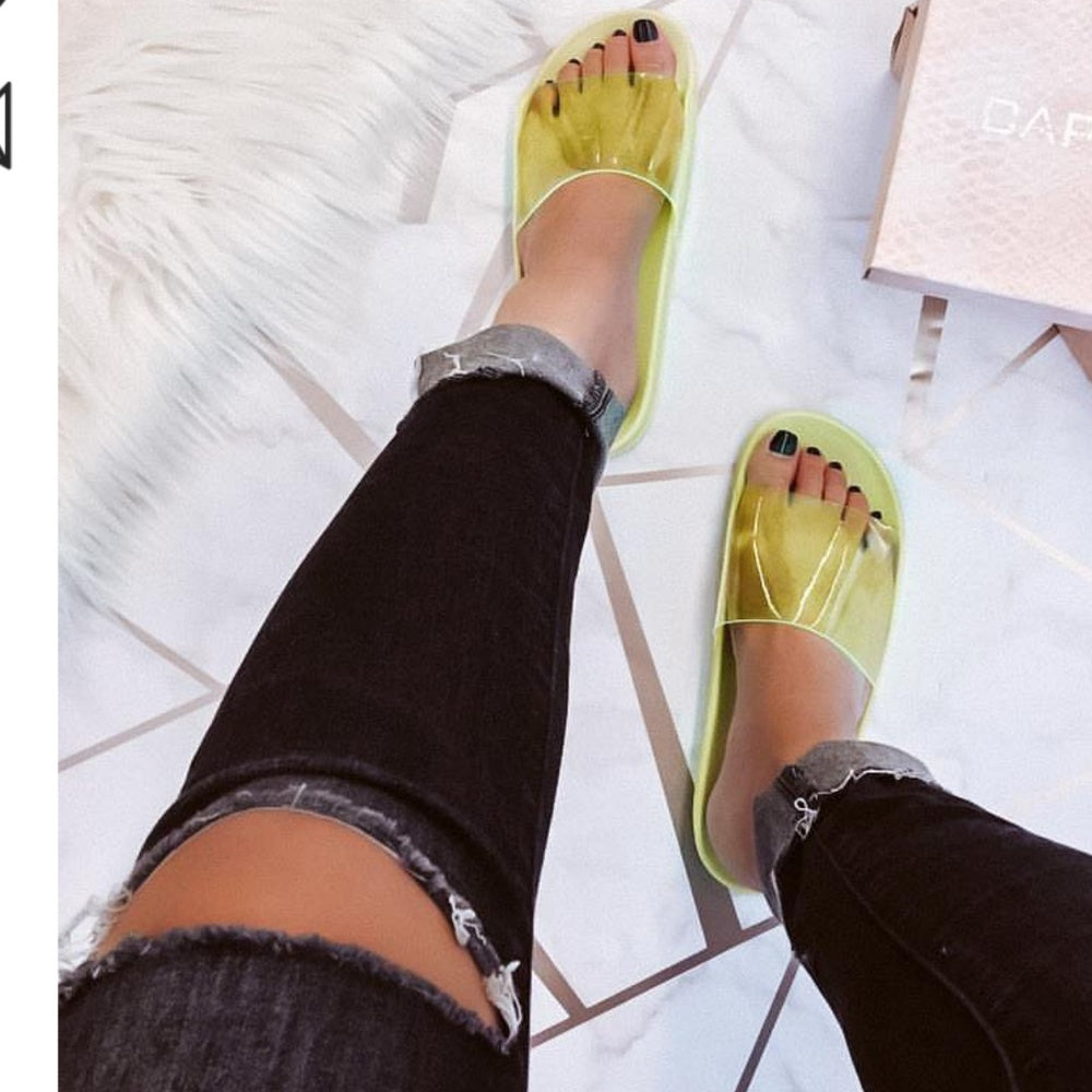 LIME Sandal  Women's Slides