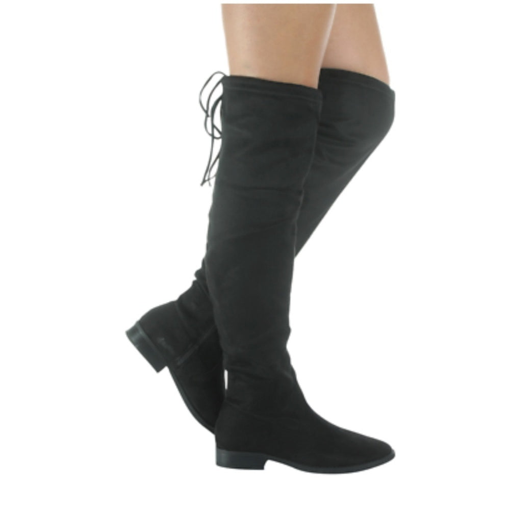 Restocked  Vegan SUEDED BOOTS  PRICE IS FIRM