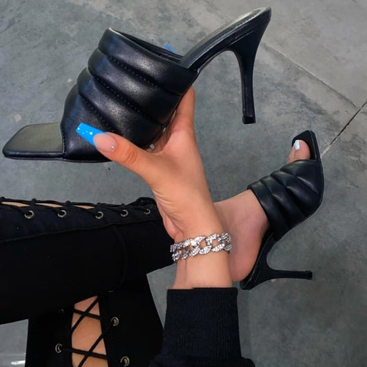 Just In 💓💓Gaby Heel - Black