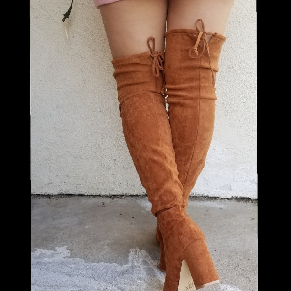 🥰Restocked🥰 Dolls Tan Over The Knee Boot